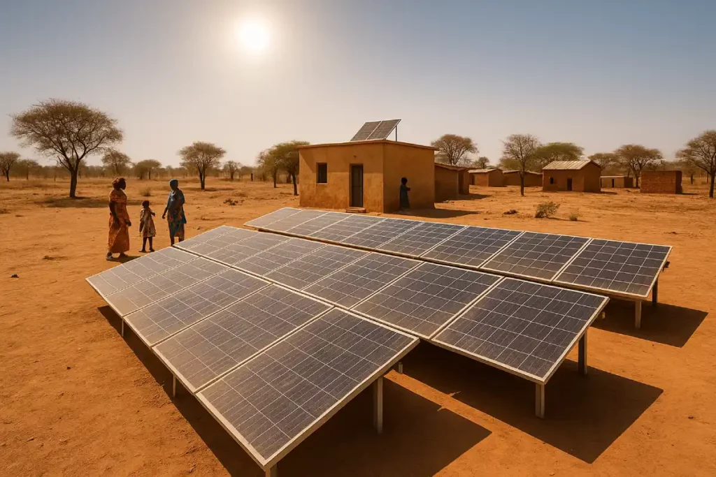 AI solar burkina picture